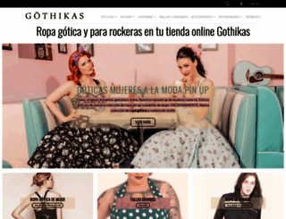 gothikas.es screenshot
