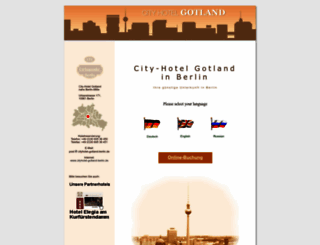gotland-hotel-berlin.de screenshot