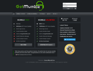 gotmumble.com screenshot