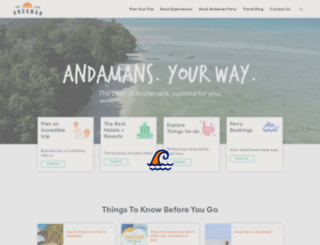 gotoandaman.com screenshot