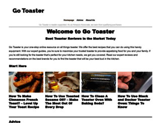 gotoaster.com screenshot