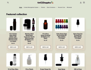 gotoilsupplies.com screenshot