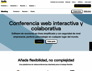 gotomeeting.es screenshot