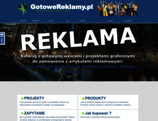 gotowereklamy.pl screenshot