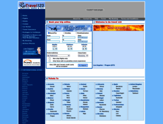 gotravel123.com screenshot