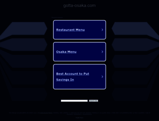 gotta-osaka.com screenshot