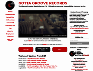 gottagrooverecords.com screenshot