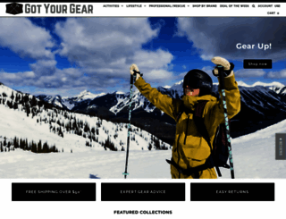 gotyourgear.com screenshot