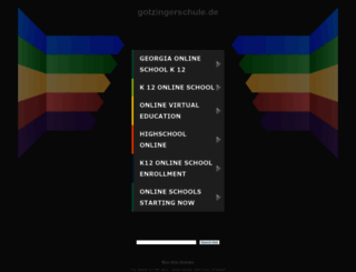 gotzingerschule.de screenshot
