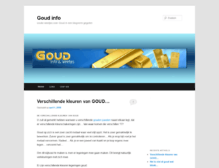 goud-info.be screenshot
