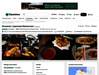 gouemonjapanese.restaurantwebx.com screenshot