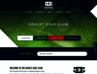 gouletclub.com screenshot