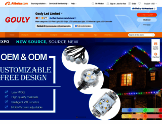 gouly-led.en.alibaba.com screenshot