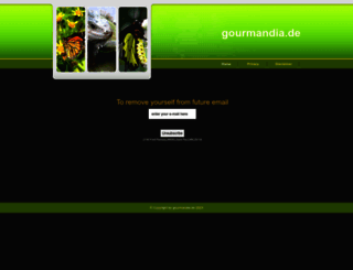 gourmandia.de screenshot