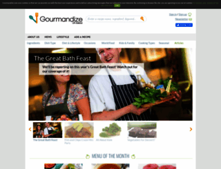 gourmandize.co.uk screenshot