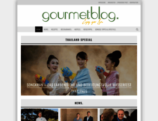 gourmet-blog.de screenshot