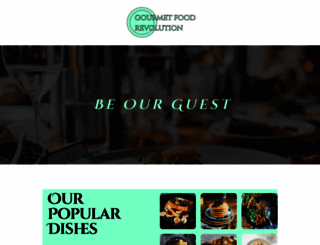gourmet-food-revolution.com screenshot