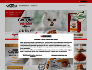 gourmet-kot.pl screenshot