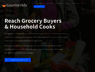 gourmetads.com.au screenshot