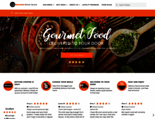 gourmetdinnerservice.com.au screenshot