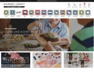 gourmetdirect.co.nz screenshot