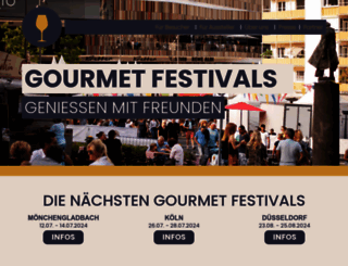 gourmetfestival-duesseldorf.de screenshot