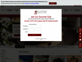 gourmetfoodstore.com screenshot