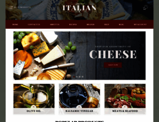gourmetitalian.com screenshot