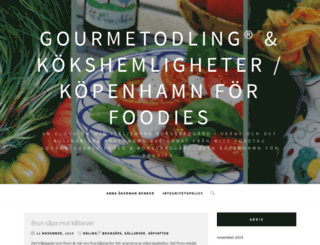gourmetodling.com screenshot