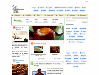 gourmetpedia.org screenshot