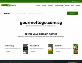 gourmettogo.com.sg screenshot