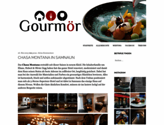 gourmoer.ch screenshot