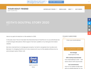 gout-pal.com screenshot