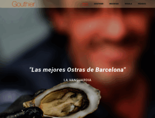 gouthier.es screenshot
