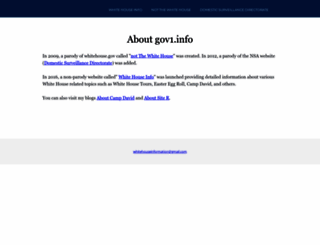 gov1.info screenshot