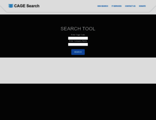 govcagecodes.com screenshot