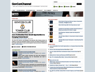 govconchannel.com screenshot