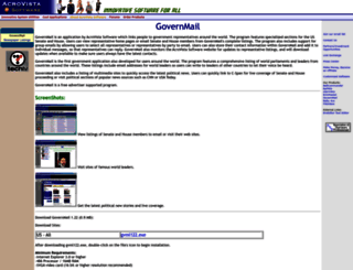 governmail.com screenshot