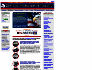 government-auctions-guide.com screenshot