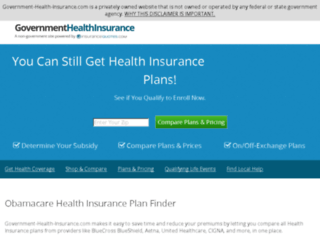 government-health-insurance.com screenshot
