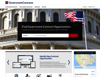 governmentcontracts.us screenshot
