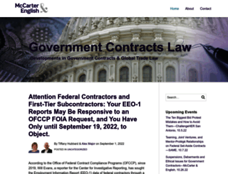 governmentcontractslaw.com screenshot