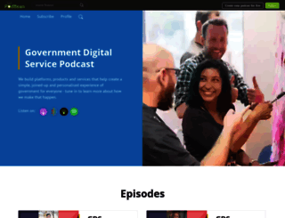 governmentdigitalservice.podbean.com screenshot