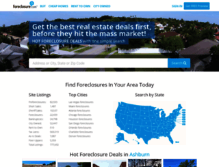 governmenthousing.foreclosure.com screenshot