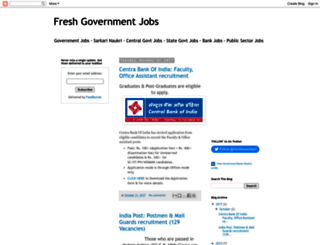 governmentnaukrialerts.blogspot.com screenshot