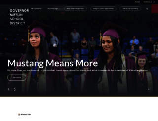 governormifflinsd.org screenshot
