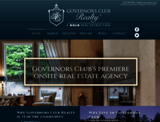 governorsclub.com screenshot