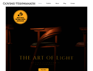 govindvishwanath.com screenshot