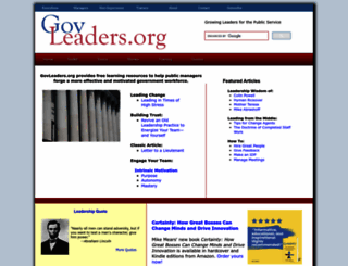 govleaders.org screenshot