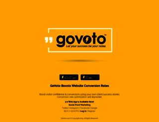 govoto.com screenshot
